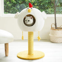 Load image into Gallery viewer, Chubby Chick Style Condo Cat Tree - San Frenchie