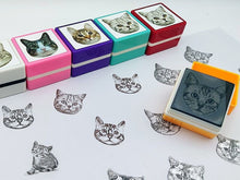 Load image into Gallery viewer, Custom Pet Portrait Stamp
