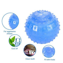 Load image into Gallery viewer, treat dispenser toy for chewer, cooling, dental cleaning