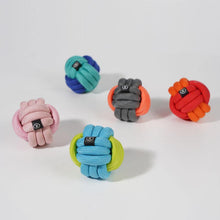 Load image into Gallery viewer, Playful Rope Ball Dog Toy - San Frenchie