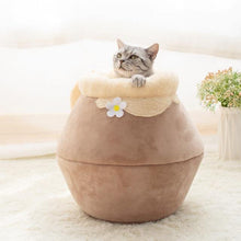 Load image into Gallery viewer, Honey Jar Plush Pet House - San Frenchie