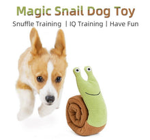 Load image into Gallery viewer, Interactive Snail Squeaky Pet Toy - San Frenchie
