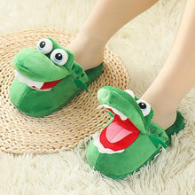 Load image into Gallery viewer, Crocodile Design Slippers - San Frenchie