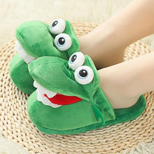 Load image into Gallery viewer, Crocodile Design Slippers - San Frenchie