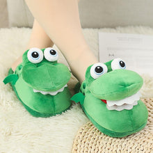 Load image into Gallery viewer, Crocodile Design Slippers - San Frenchie