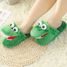 Load image into Gallery viewer, Crocodile Design Slippers - San Frenchie
