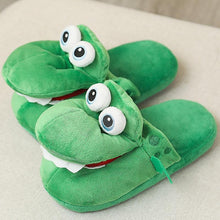Load image into Gallery viewer, Crocodile Design Slippers - San Frenchie
