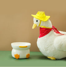 Load image into Gallery viewer, Duck Shape Pet Bowl