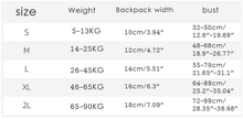 Load image into Gallery viewer, Personalized Embroidered Pet Backpack - San Frenchie