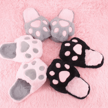 Load image into Gallery viewer, Cute Paw Warm Slippers - San Frenchie