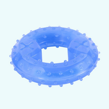 Load image into Gallery viewer, Ice ring TPR pet dog biting chewing molar leakage food frozen cooling playing ball toy