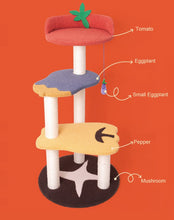 Load image into Gallery viewer, Vegetable Design Cat Climbing Frame