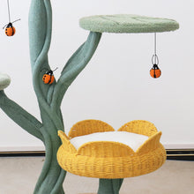 Load image into Gallery viewer, Yellow Tulip Cat Tree
