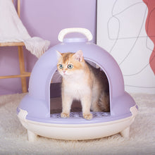 Load image into Gallery viewer, Spaceship Cat Litter Box
