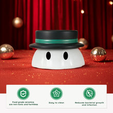 Load image into Gallery viewer, Top Hat Cat Bowl Set
