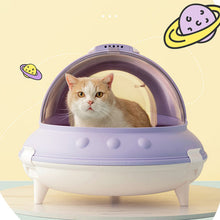 Load image into Gallery viewer, Spaceship Cat Litter Box
