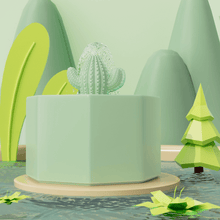 Load image into Gallery viewer, Cactus Style Cat Water Fountain
