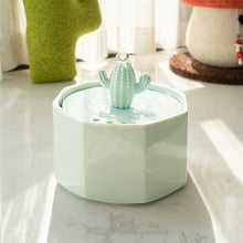 Load image into Gallery viewer, Cactus Style Cat Water Fountain
