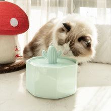 Load image into Gallery viewer, Cactus Style Cat Water Fountain

