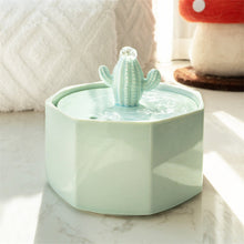 Load image into Gallery viewer, Cactus Style Cat Water Fountain
