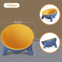 Load image into Gallery viewer, Contrasting Color Cat Bowl
