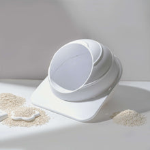 Load image into Gallery viewer, Space Capsule Semi-Enclosed Cat Litter Box with Scoop
