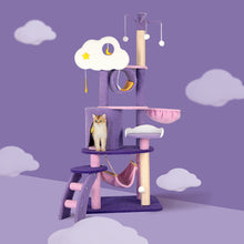 Load image into Gallery viewer, Moonlight Cat Tree, F-style design

