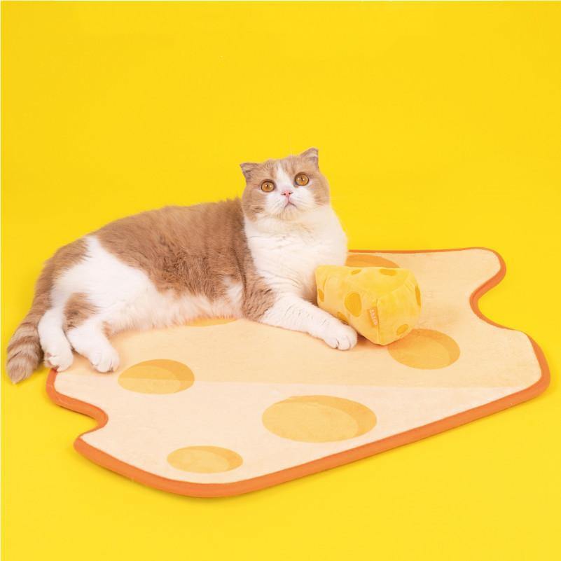 Cheese Shaped Pet Mat - San Frenchie