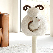 Load image into Gallery viewer, Goat Shaped Cat House

