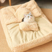 Load image into Gallery viewer, Japanese Tatami Cat Sleeping Bag - San Frenchie

