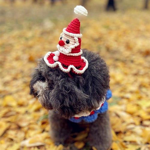 Cute Christmas Pet Hat - San Frenchie