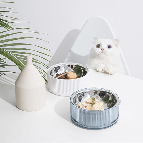 304 Stainless Steel Separate Cat Bowl - San Frenchie