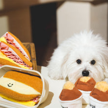Load image into Gallery viewer, Sandwich Shaped Pet Vocal Toy
