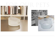 Load image into Gallery viewer, Bevel Large Glass Pet Bowl - San Frenchie

