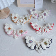 Load image into Gallery viewer, Hand-Knitted Flower Pet Collar - San Frenchie
