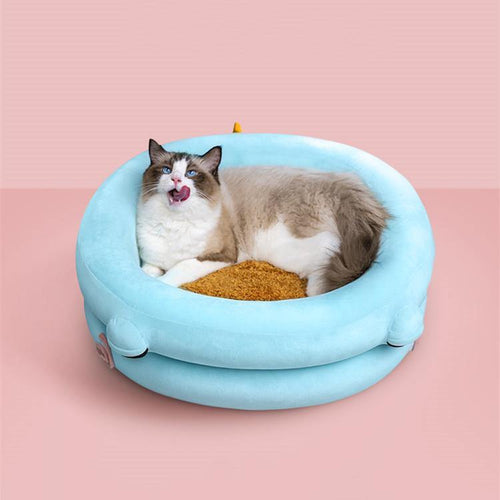 Dinosaur Tail Pet Bed - San Frenchie