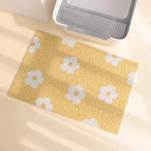 Load image into Gallery viewer, Floral Series Adorable Cat Litter Mat - San Frenchie
