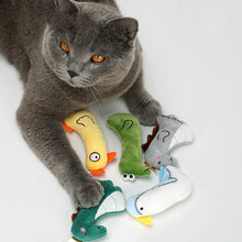 Load image into Gallery viewer, Cartoon Catnip Toy Set - San Frenchie
