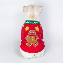 Load image into Gallery viewer, Gingerbread Man Pet Sweater - San Frenchie
