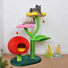 Load image into Gallery viewer, Flower Garden Cat Climbing Frame
