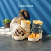 Load image into Gallery viewer, Automatic Replenishment Pet Bowl &amp; Drinking Bottle Set - San Frenchie
