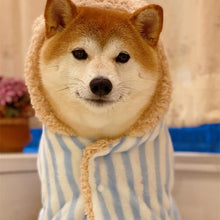 Load image into Gallery viewer, Handmade Bear Head Night Robe Styled Cape - San Frenchie
