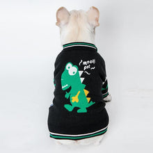 Load image into Gallery viewer, Dinosaur Styled Warm Sweater - San Frenchie
