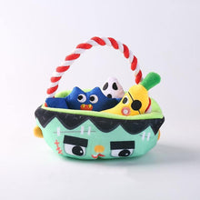 Load image into Gallery viewer, Devil Basket Pet Toy Set with Sound Generator - San Frenchie
