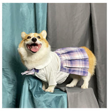Load image into Gallery viewer, Japanese Style JK Pet Shirt Skirt - San Frenchie
