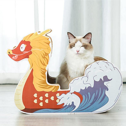 Dragon Boat Cat Scratcher - San Frenchie