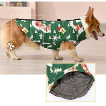 Load image into Gallery viewer, Warm Christmas Designed Pet Coat - San Frenchie
