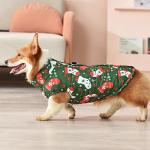 Load image into Gallery viewer, Warm Christmas Designed Pet Coat - San Frenchie
