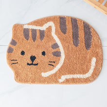 Load image into Gallery viewer, Cat Shaped Plush Mat - San Frenchie
