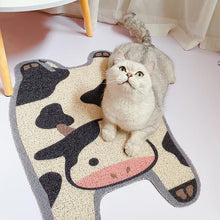 Load image into Gallery viewer, Cow Shaped Cat Litter Mat - San Frenchie
